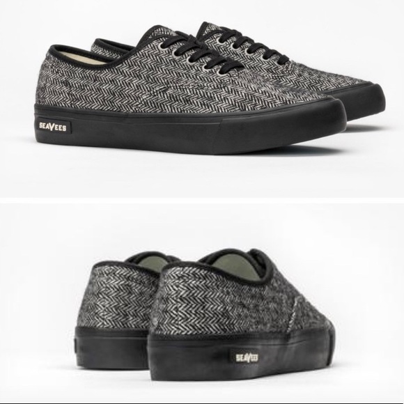SeaVees Legend Sneakers Herringbone NIB - Picture 10 of 13
